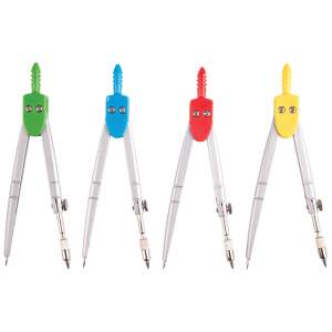 Циркуль 120мм ArtSpace метал. пл. пенал ар...